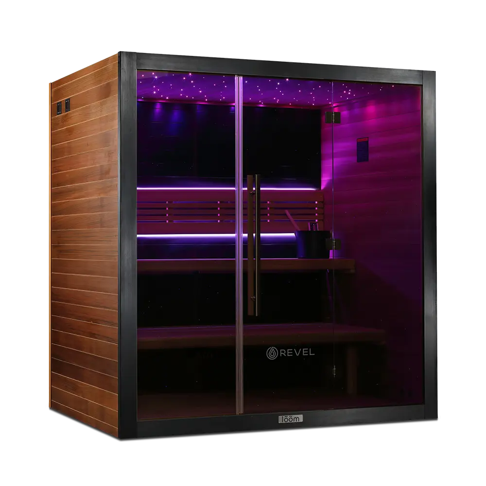 Loom 4-Person Traditional Finnish Sauna - Next Gen