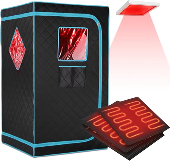 iDOTODO Portable Far Infrared Sauna (1-Person Recliner)