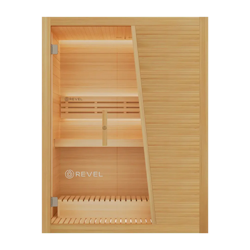 Tampere 3-Person Traditional Finnish Sauna with Step