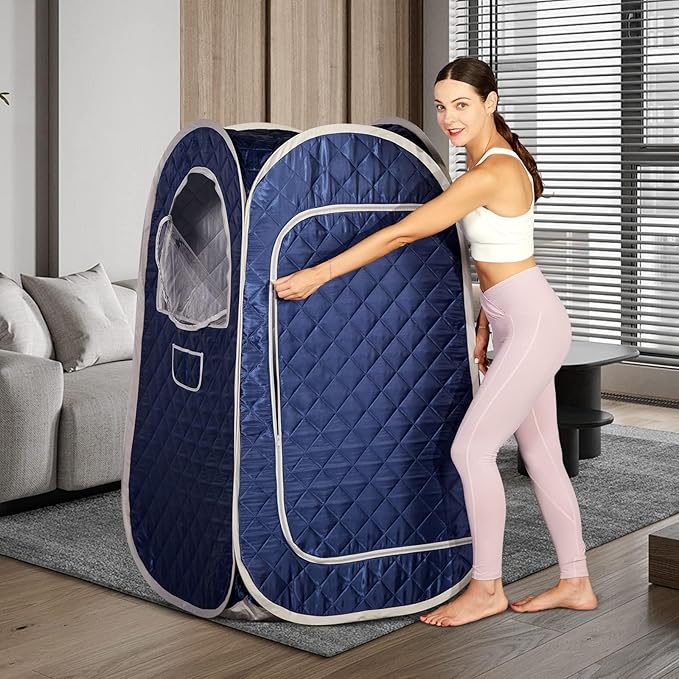 TaTalife Portable Steam Sauna 4L Steamer + Tent (80x80x140cm)