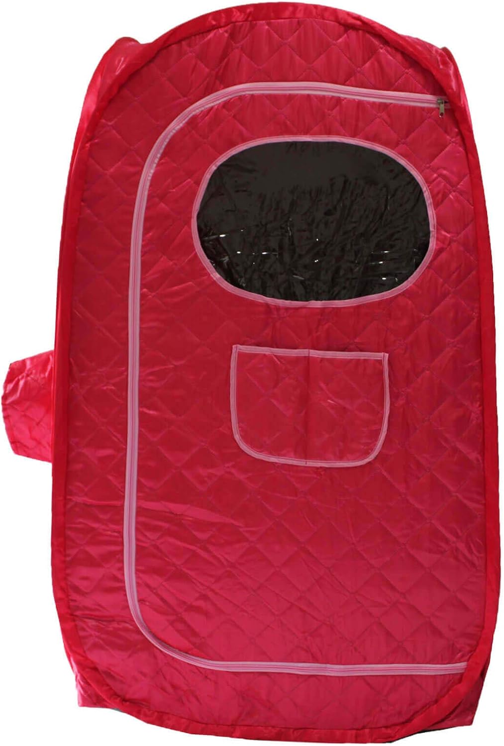 KOVFBRO 2-Person Portable Sauna Tent (Tent Only, Red) 72x72x125cm