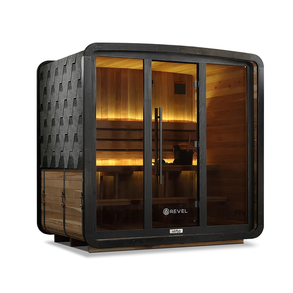 Virta 4-Person Traditional Cabin Sauna