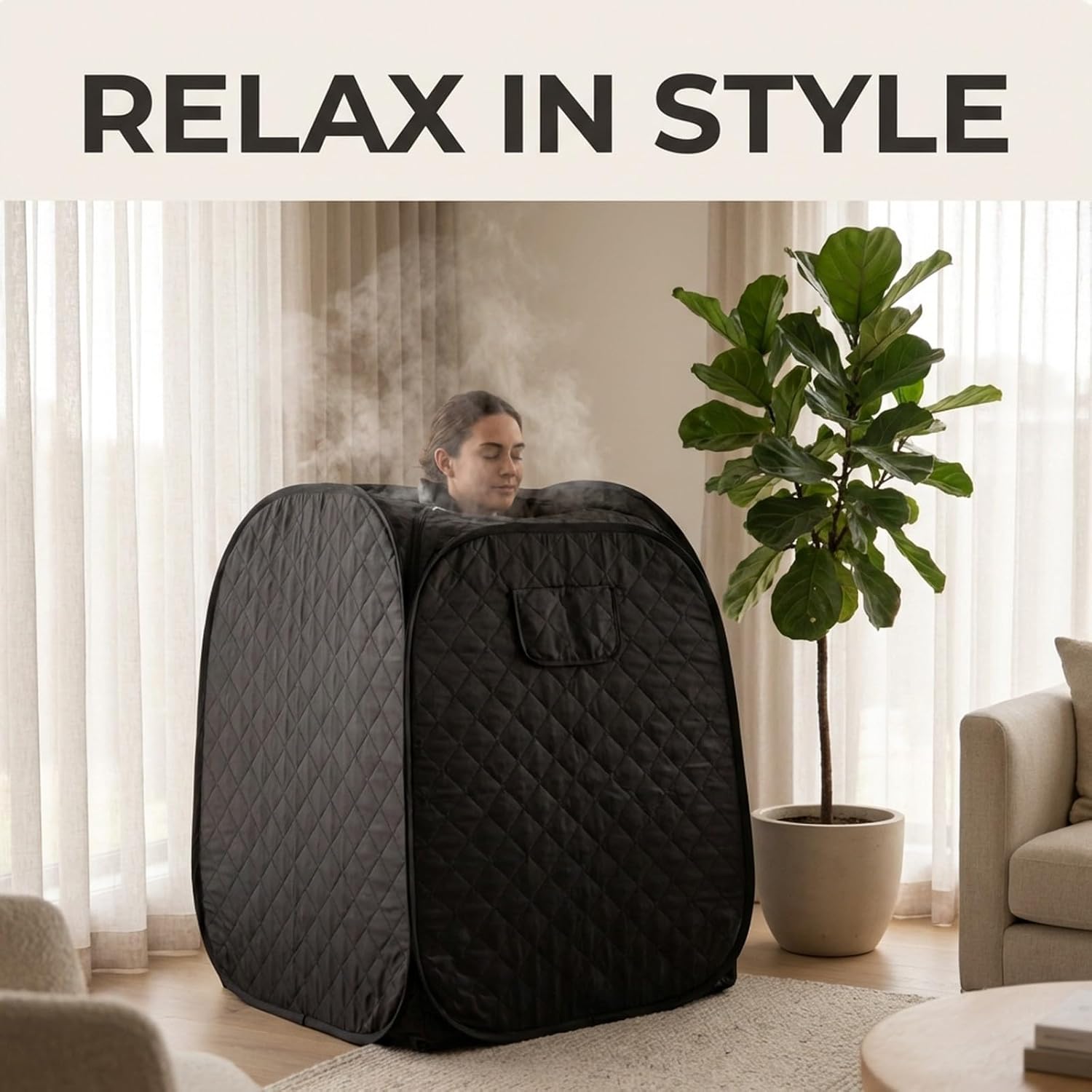 Waterproof Portable Steam Sauna Box
