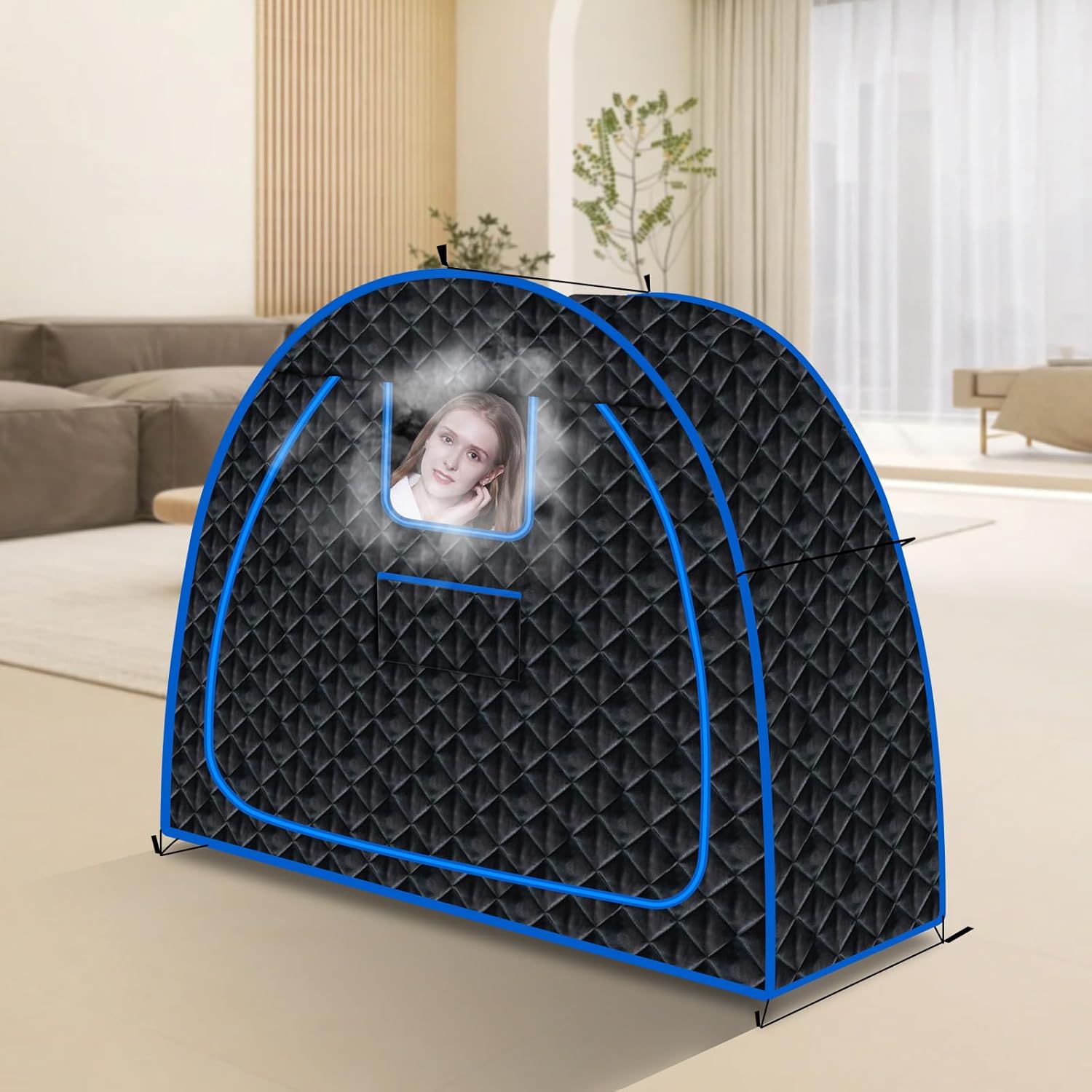 Full Size Steam Sauna Tent 3 Person Without Steamer