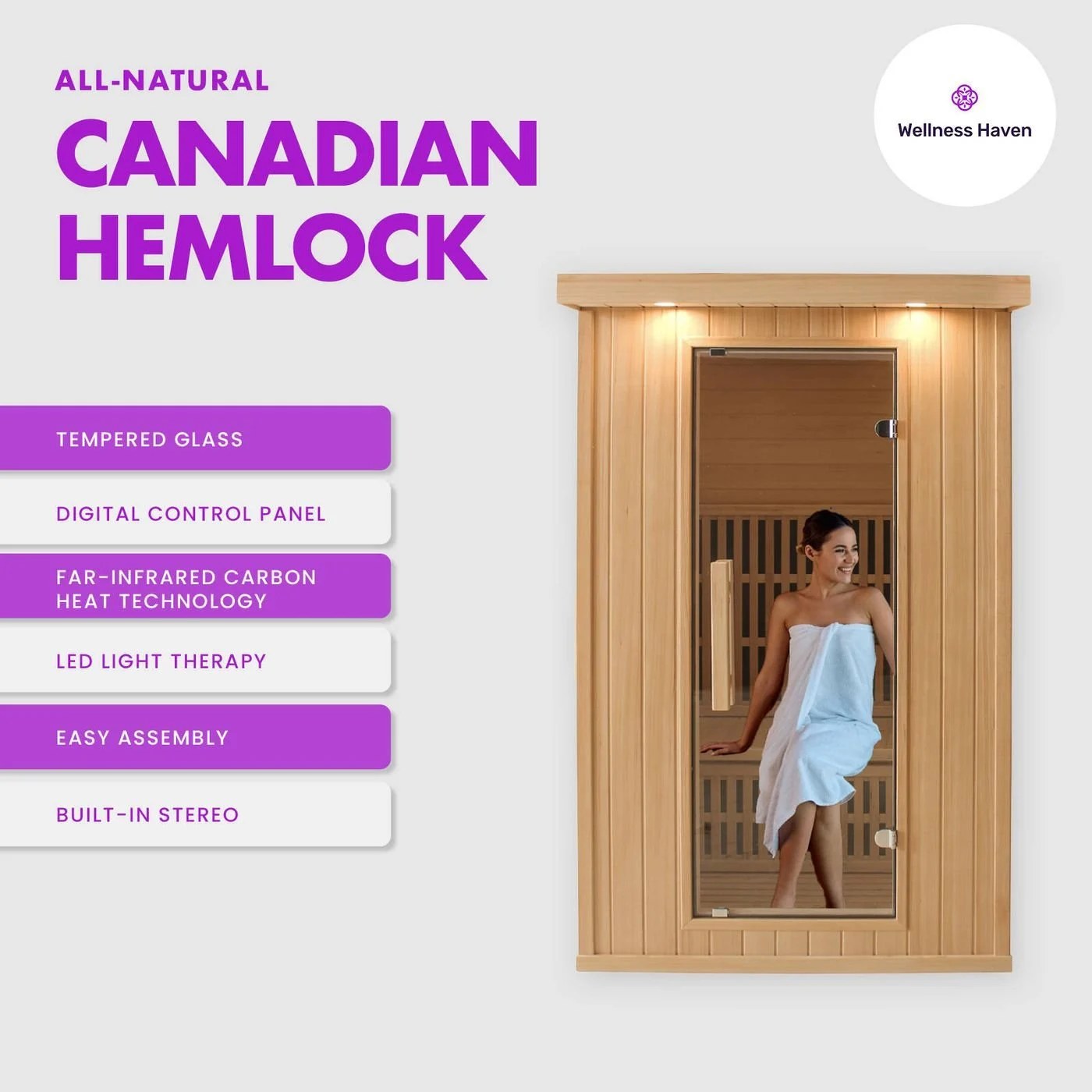 Relax 2 Person Infrared Sauna