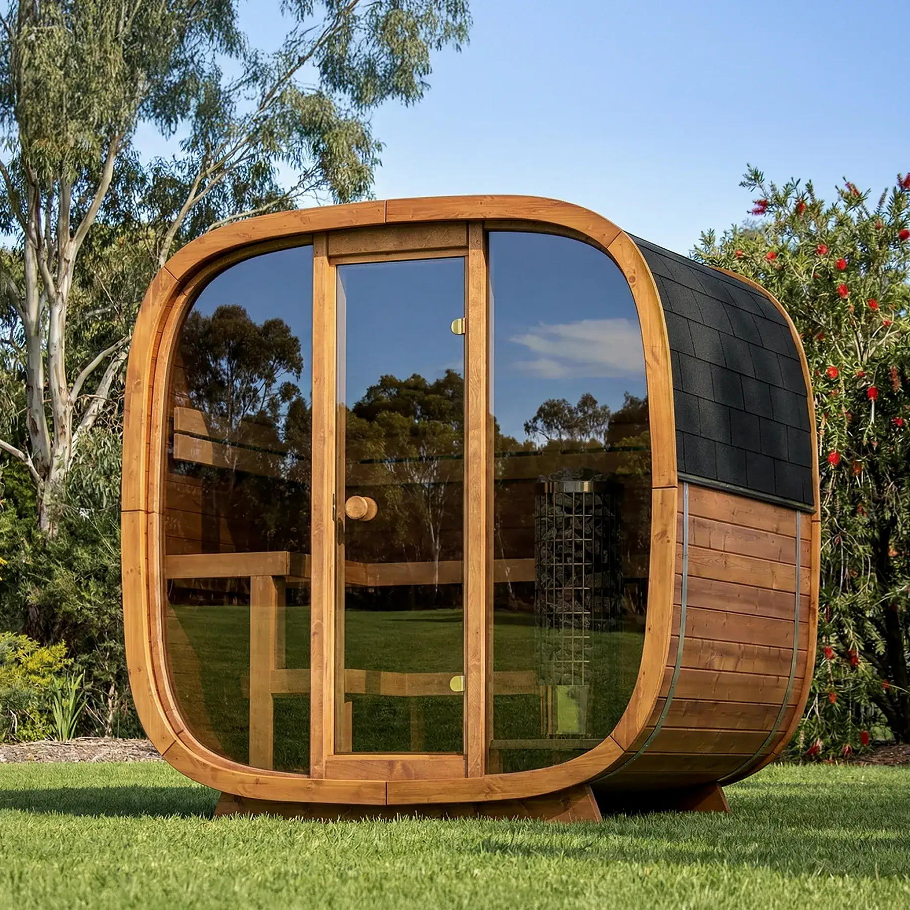 ‘Dice’ Indoor & Outdoor Sauna