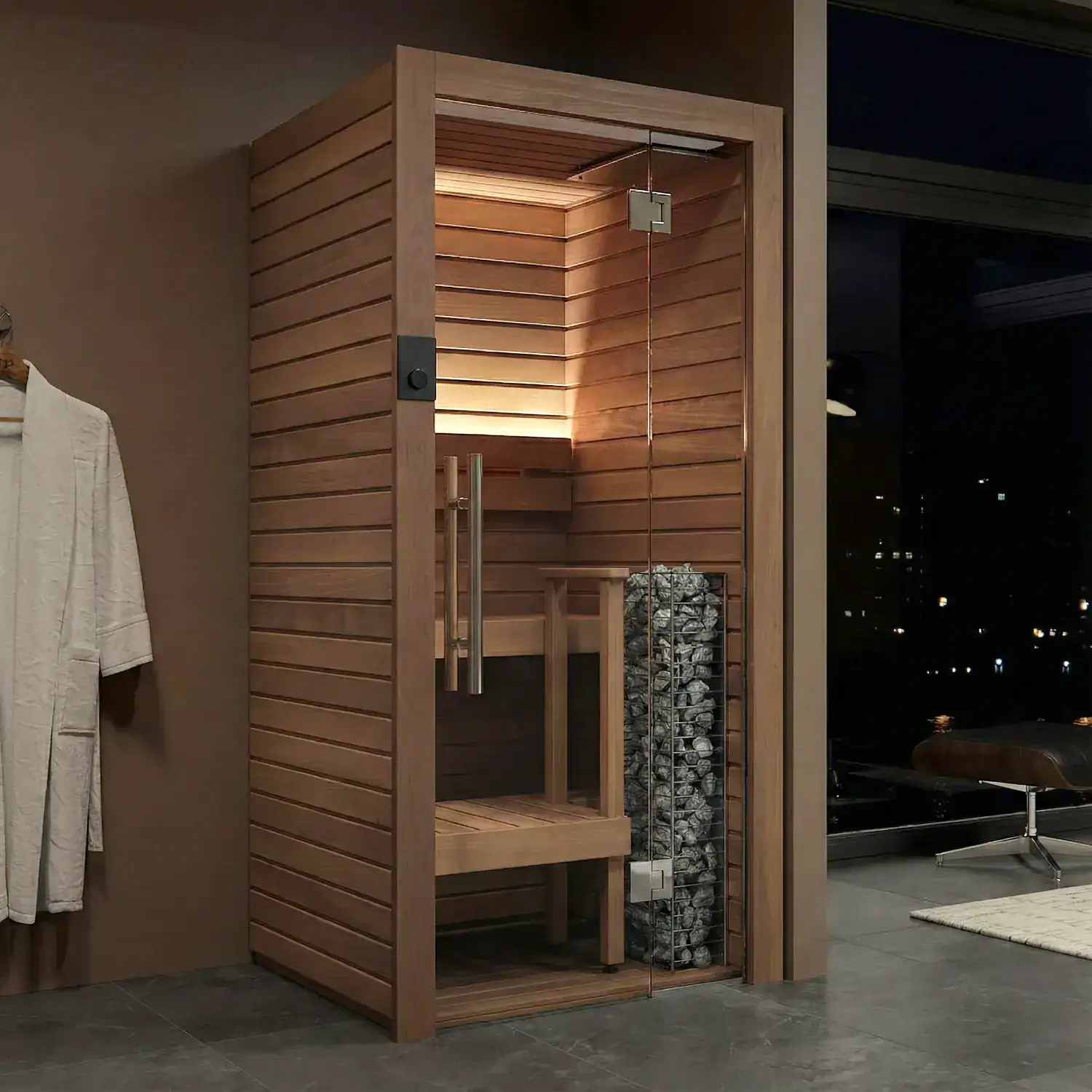 ‘Cala Mini’ Indoor Sauna with HUUM Cliff Mini Heater Package