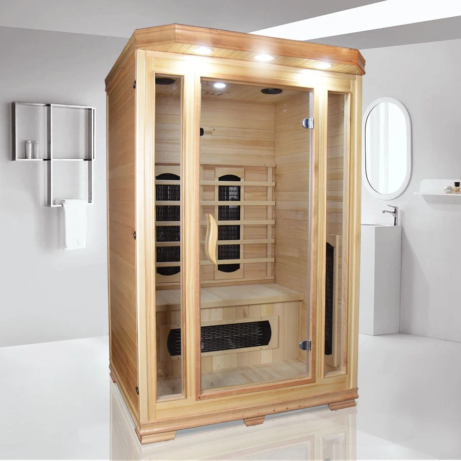 'SmartMak' Far Infrared Sauna 2 Person  Ceramic Heaters, USB Bluetooth