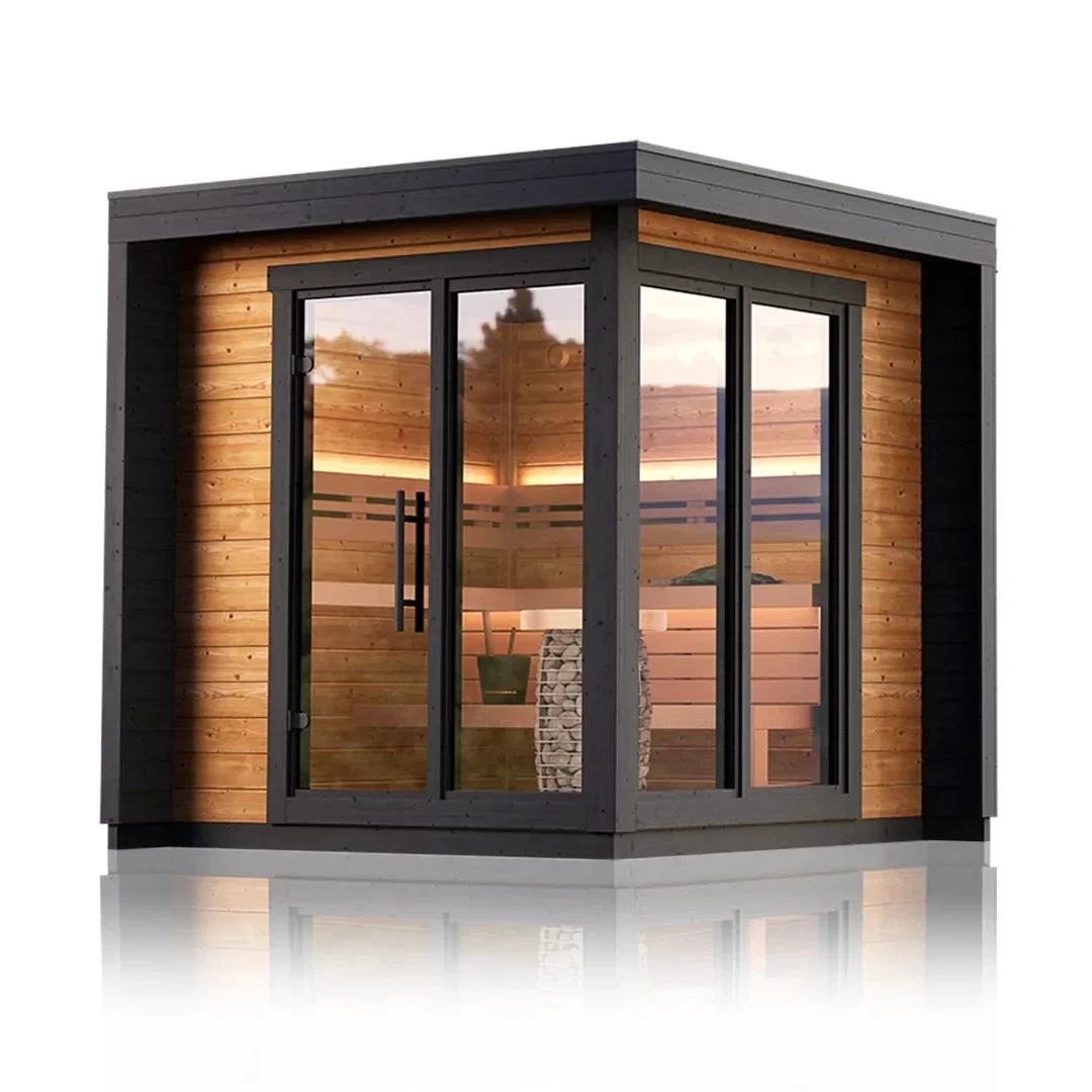 EMBERLINE ASPEN - 4-5 person outdoor Sauna Series custom order