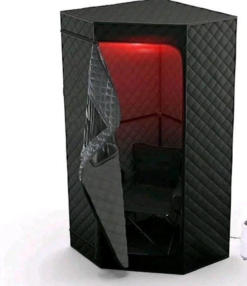 Therapod Portable Steam Sauna with Red Light Therapy Read desc