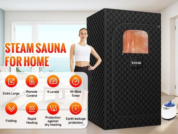 Upgraded Portable Sauna for Home Relaxation, Steam Sauna