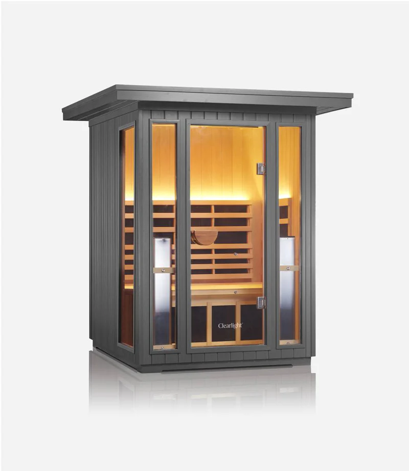 Sanctuary Outdoor 2-Person Full-Spectrum Infrared Sauna