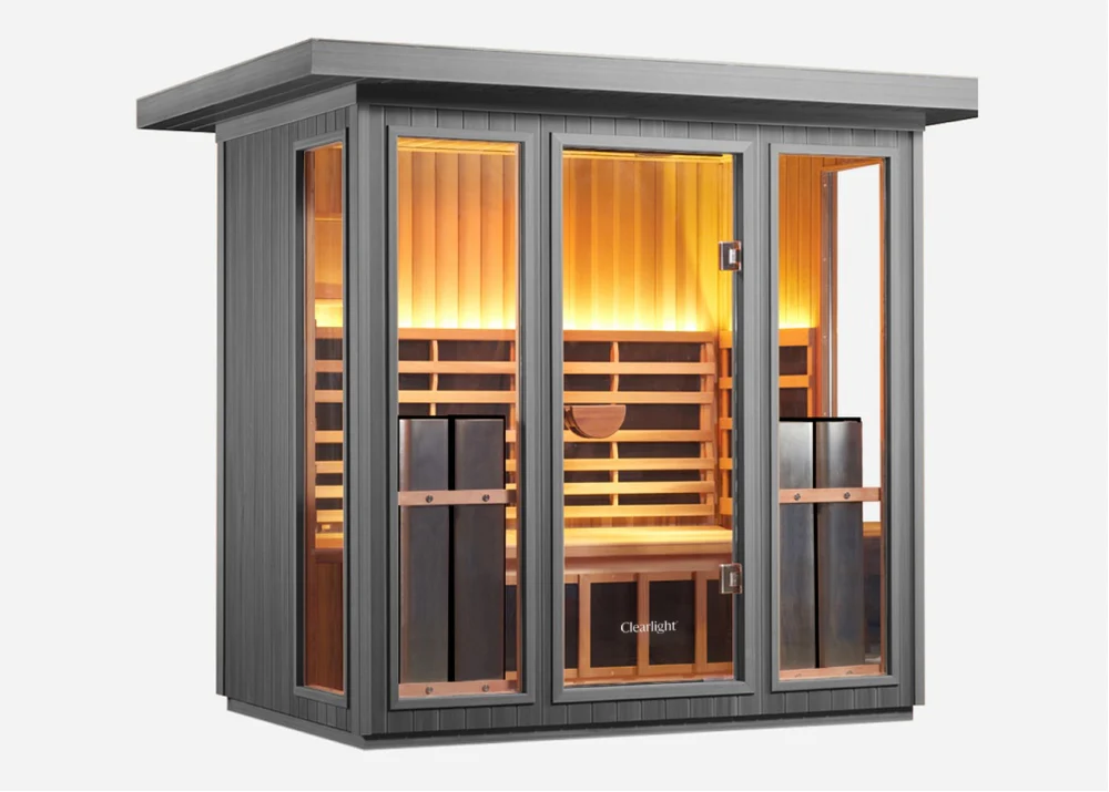 Sanctuary Outdoor 5-Person Full-Spectrum Infrared Sauna