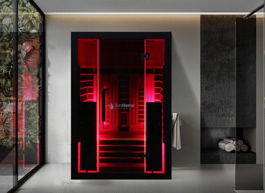 Eclipse 2-Person Red-Light Infrared Sauna