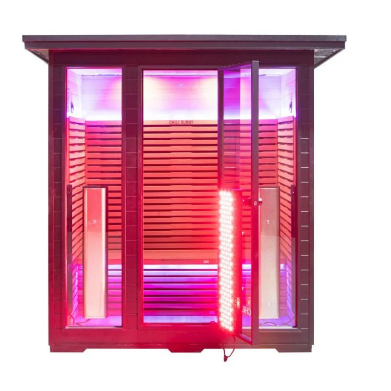 4-Person Outdoor Infrared Sauna