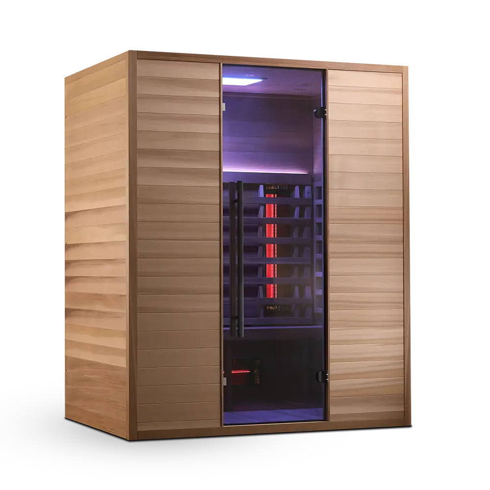Nova 3-Person Full Spectrum Infrared Cedar Sauna