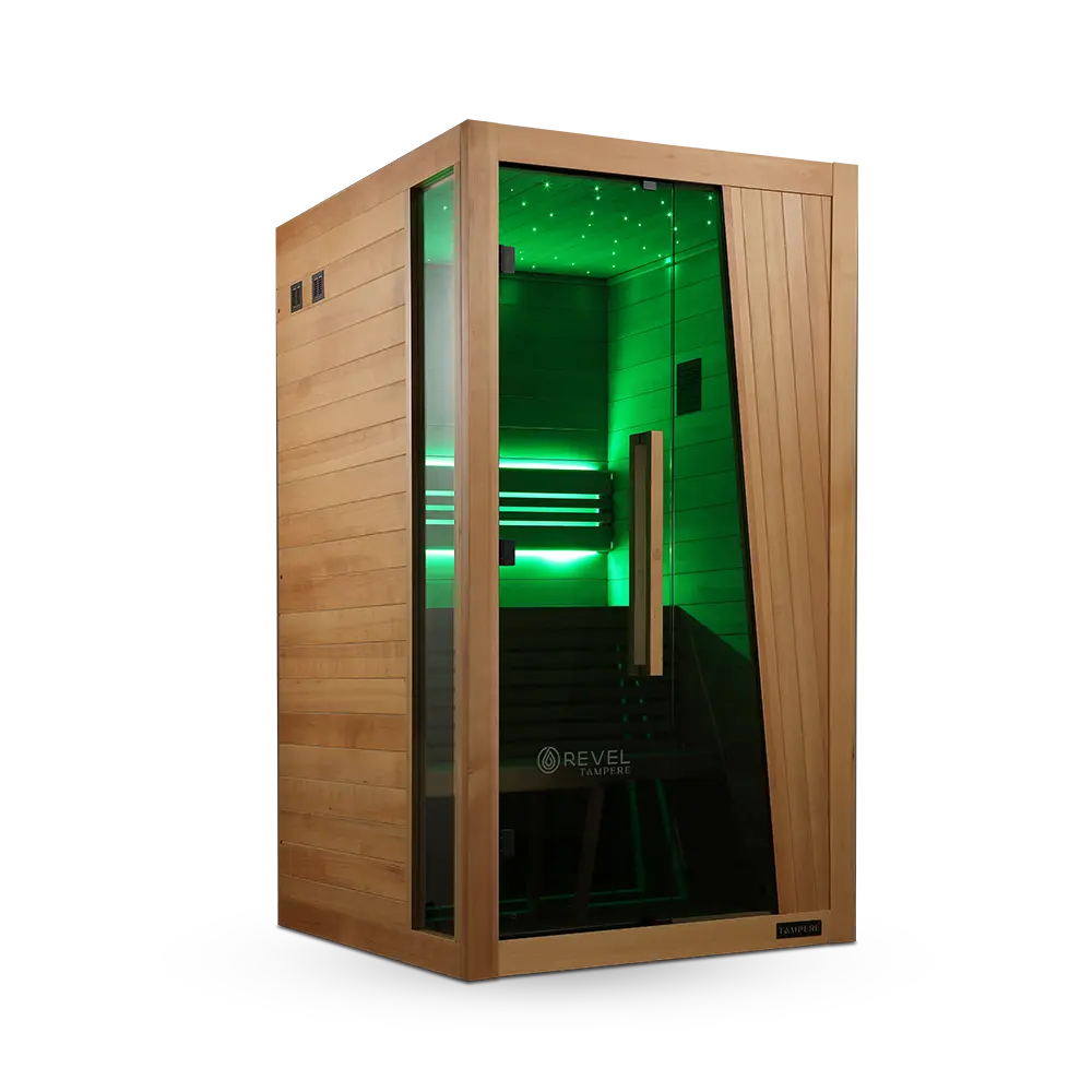 Tampere 2-Person Traditional Finnish Sauna - V3